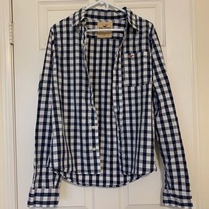 Hollister Gingham Button Down